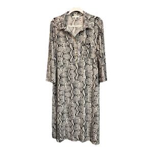 Chaus New York Snake Skin Midi Dress Size XL DS1